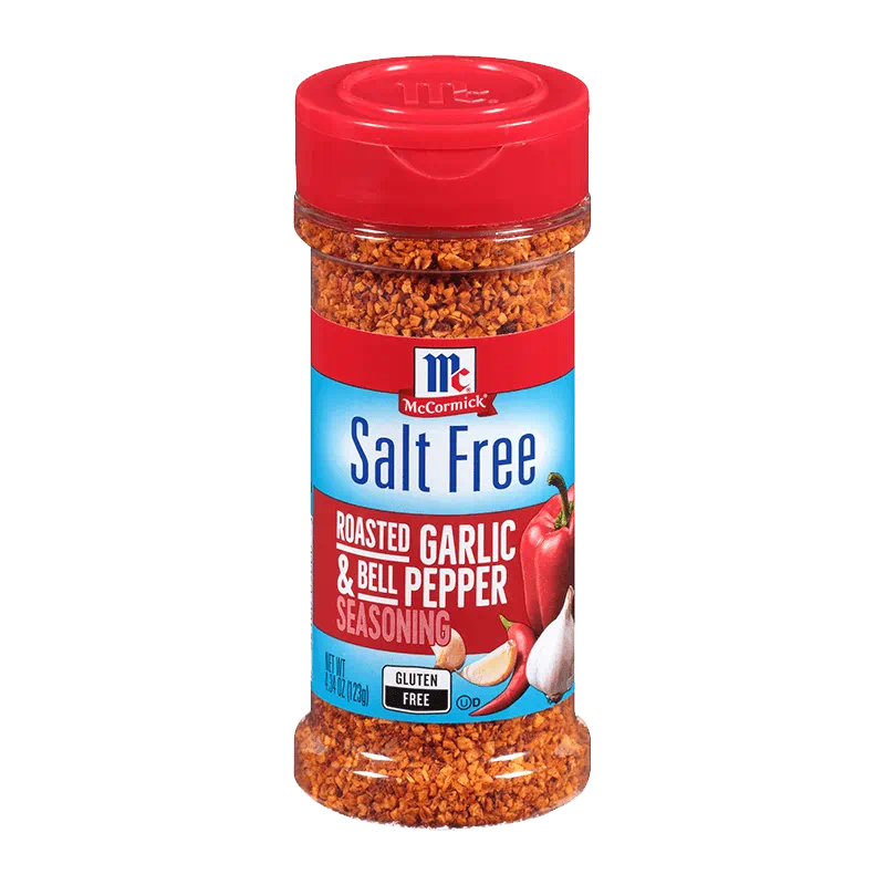McCormick® Salt Free Roasted Garlic and Bell Pepper Seasoning, 4.34 oz